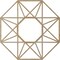 Ekena Millwork Guardian Wood Fretwork Pierced Ceiling Medallion, Hickory, 32"OD x 12 1/2"ID x 1/4"T CMWP32X32X0250GDHI - alternate 2